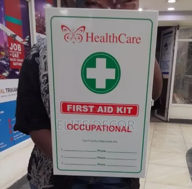 HealthCare Metal First Aid Kit Cabinet – Workplace Industrial