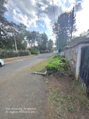 Half an Acre Plot Fully Fence With Perimeter Wall Karen Plain for Sale