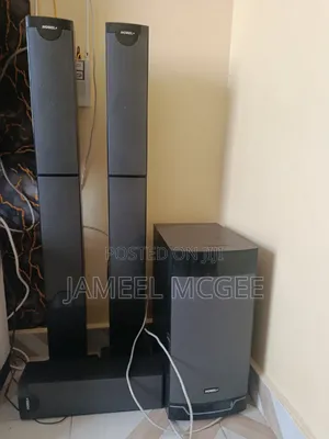NOBEL+ 25000W PMPO Home Theatre 5.1 Speaker System – Bluetooth