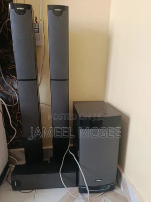 NOBEL+ 25000W PMPO Home Theatre 5.1 Speaker System – Bluetooth