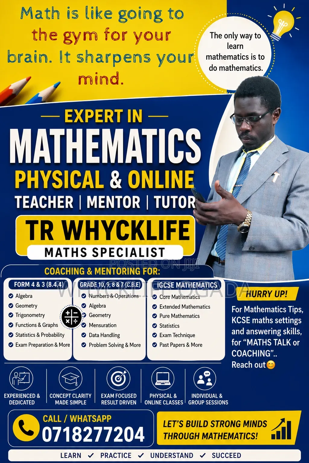 Mmathematics and Business Studies Teacher