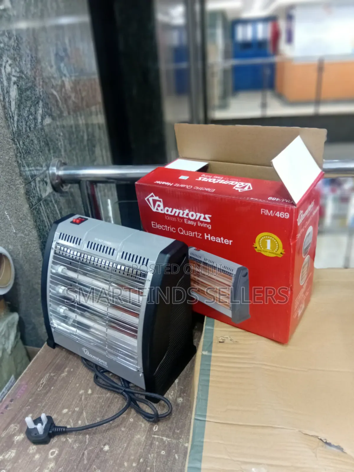 Electric Quartz Heater – Fast Heating Indoor Room Heater