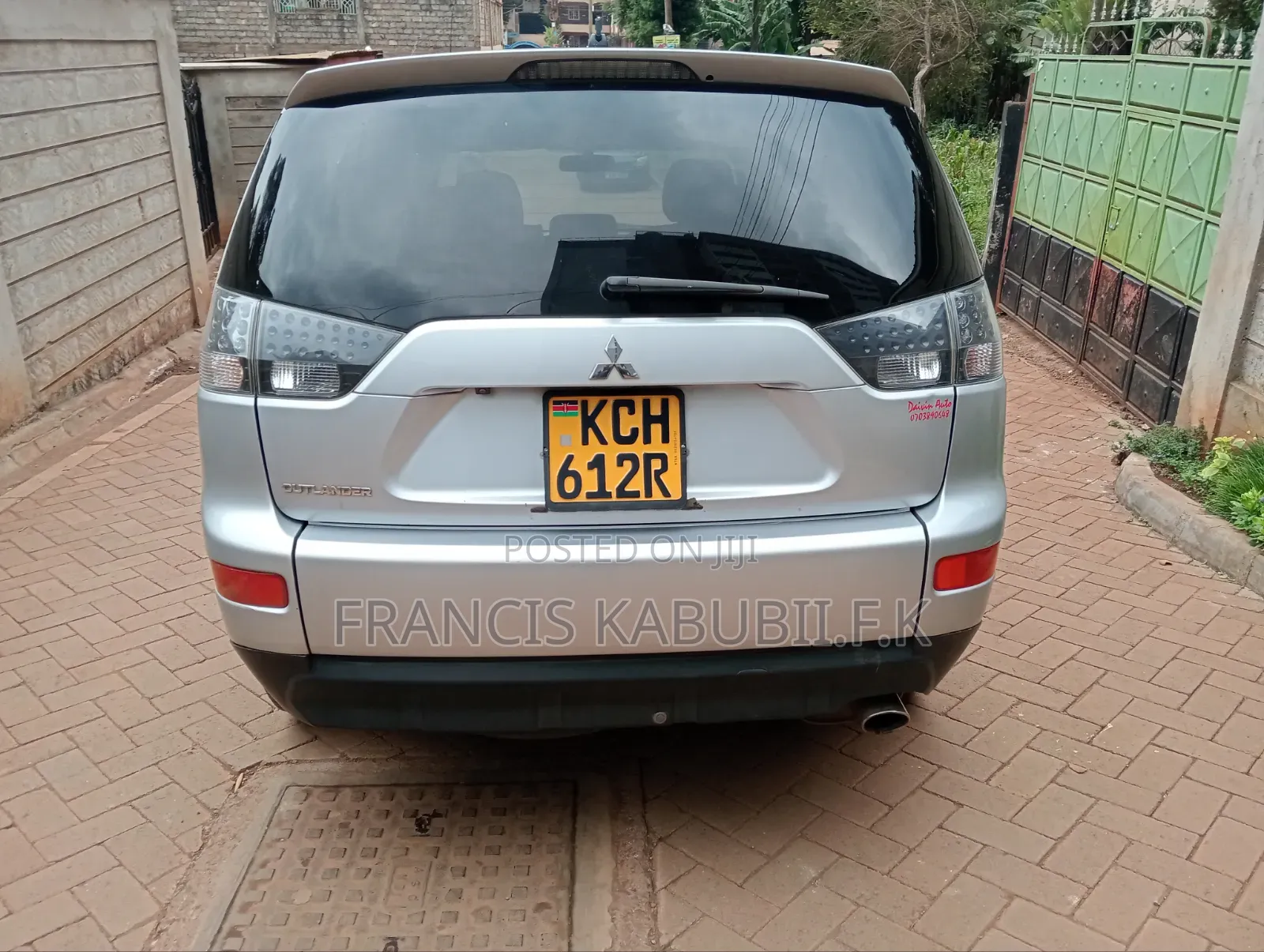 Mitsubishi Outlander 2009 Silver