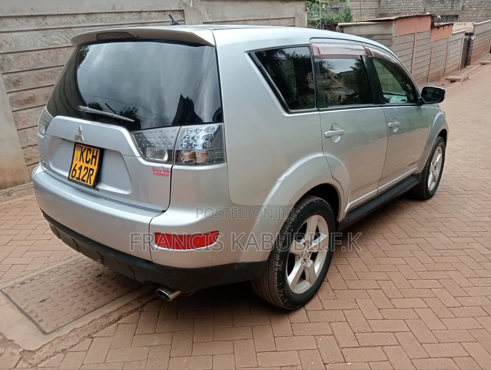 Mitsubishi Outlander 2009 Silver