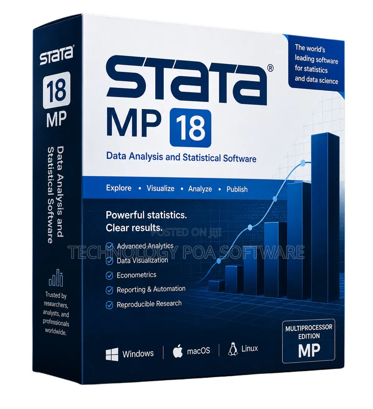 Stata/Mp 18 Data Analysis Software