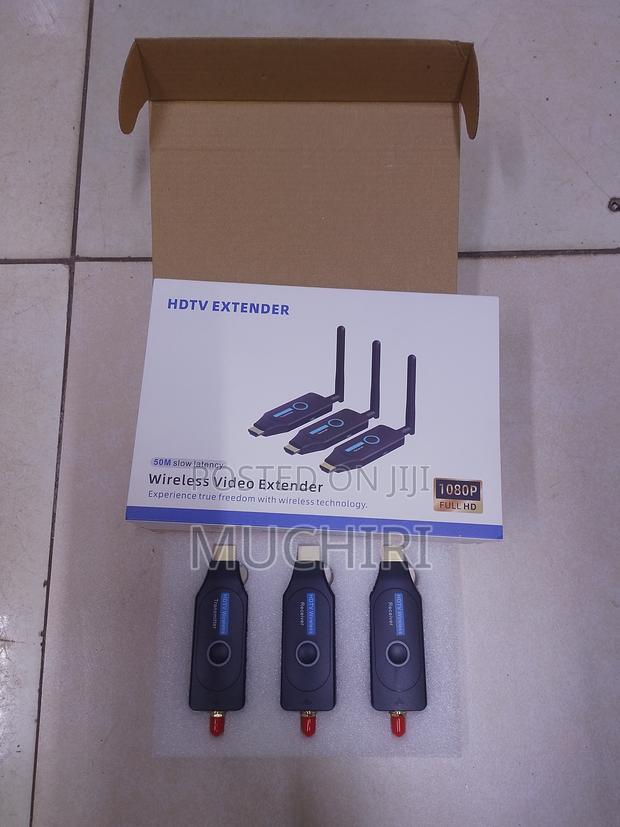 50M Wireless HDMI Video Extender With 2 Receivers