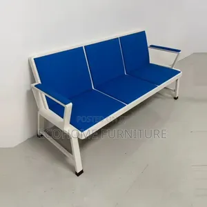 Waiting Chair. 3 Seater Waiting Bench Chair Padded New Modern