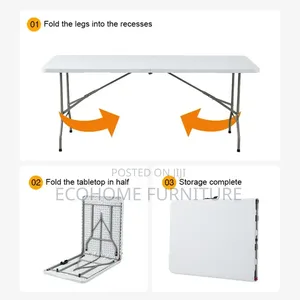 Foldable Table: Commercial Folding Table 1.8m by 0.6m