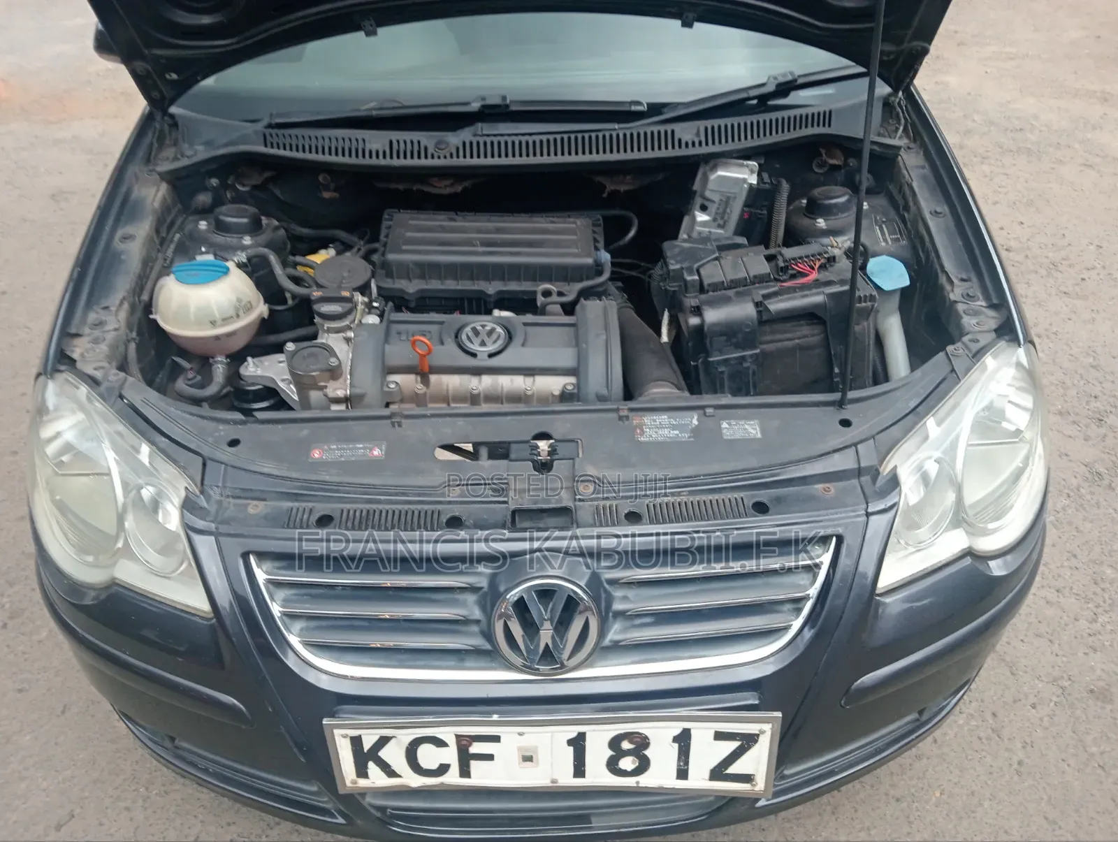 Volkswagen Polo 2008 Black
