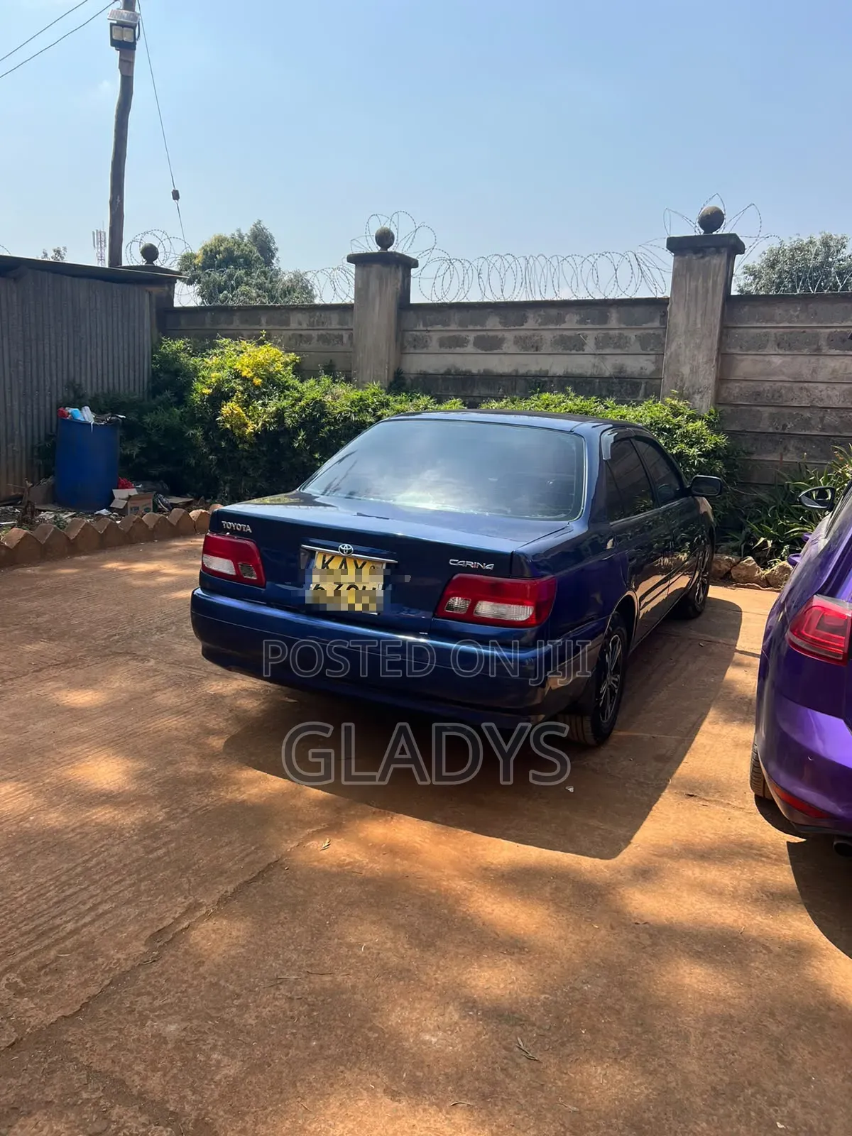 Toyota Carina 2001 Blue