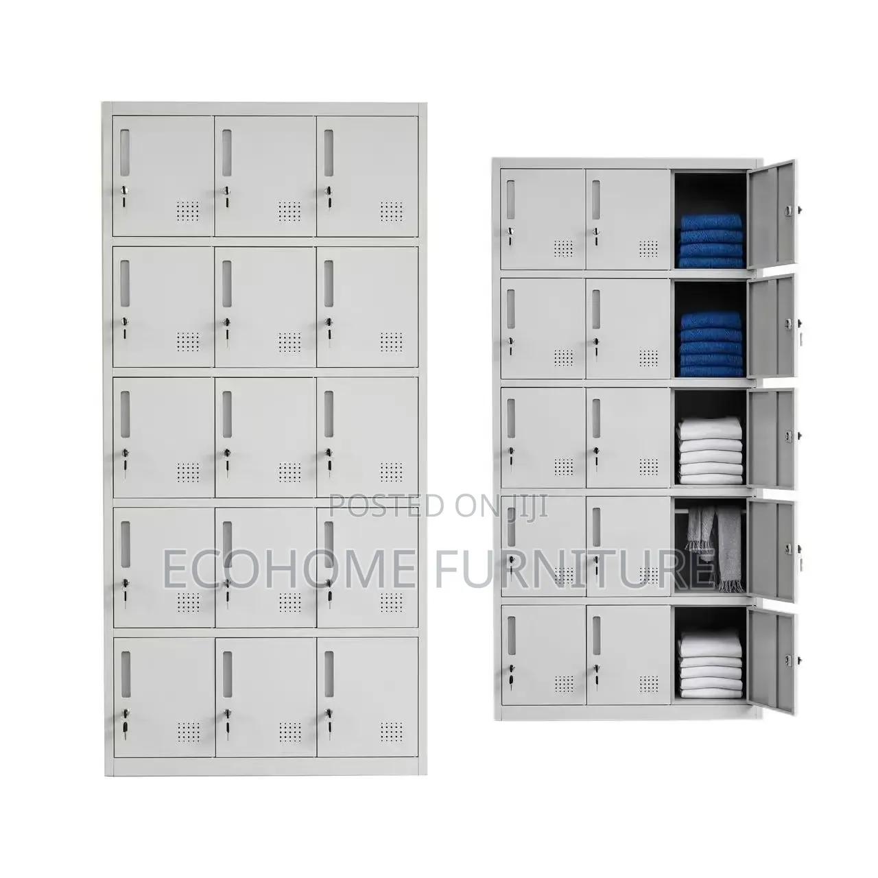 15 Door Gym Cabinet or Office Cabinet