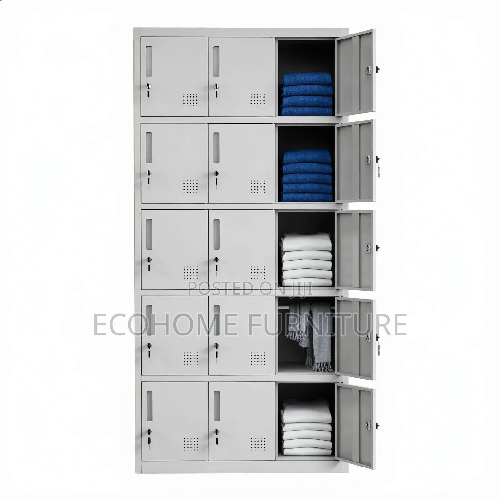 15 Door Gym Cabinet or Office Cabinet