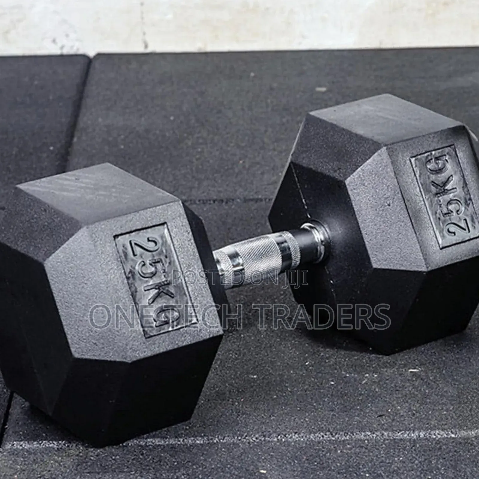 25 KGS Hexagonal Dumbbells