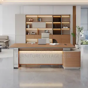 2.2 Meters L-Shaped Executive Desk