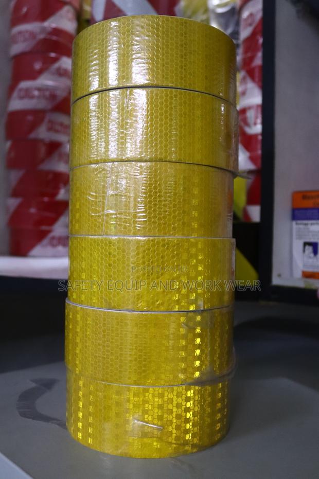 Adhesive Yellow Tape