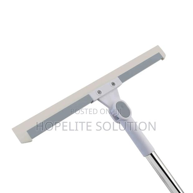 Long Handle Telescopic Rod Glass, Floor Window Squeegee Cleaner - thumbnail 2