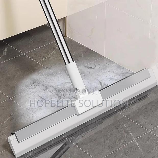 Long Handle Telescopic Rod Glass, Floor Window Squeegee Cleaner - thumbnail 7