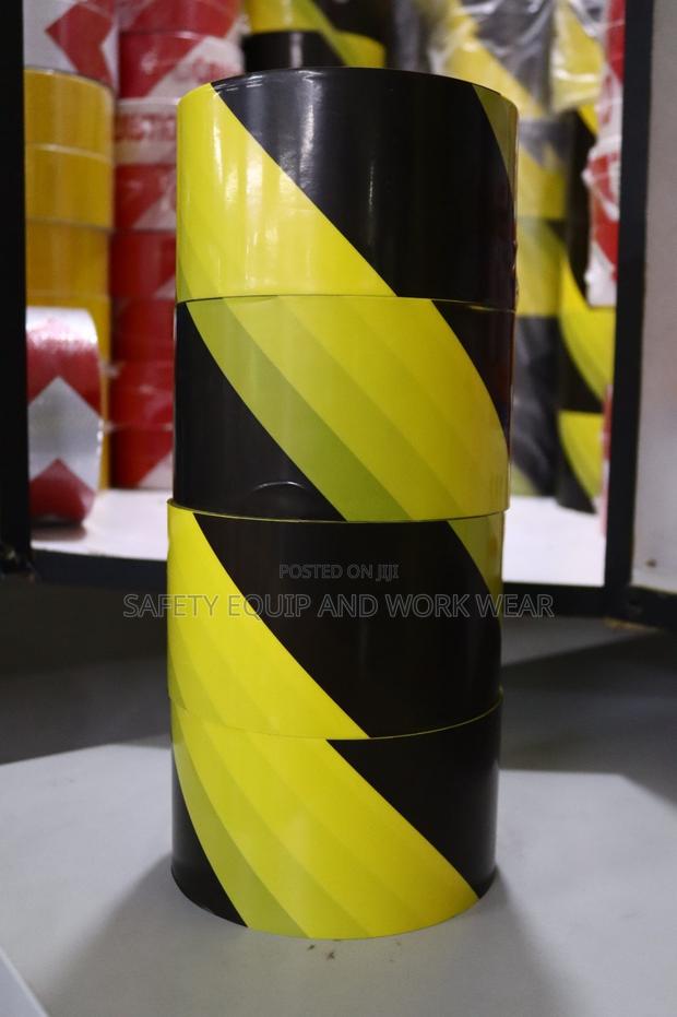 Yellow Black Caution Tape