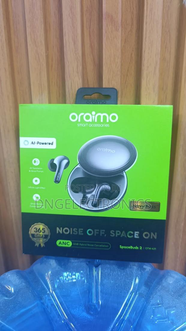 Oraimo SpaceBuds 2 AI Smart 45hrs Playtime True Wireless