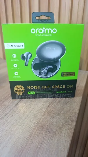 Oraimo SpaceBuds 2 AI Smart 45hrs Playtime True Wireless