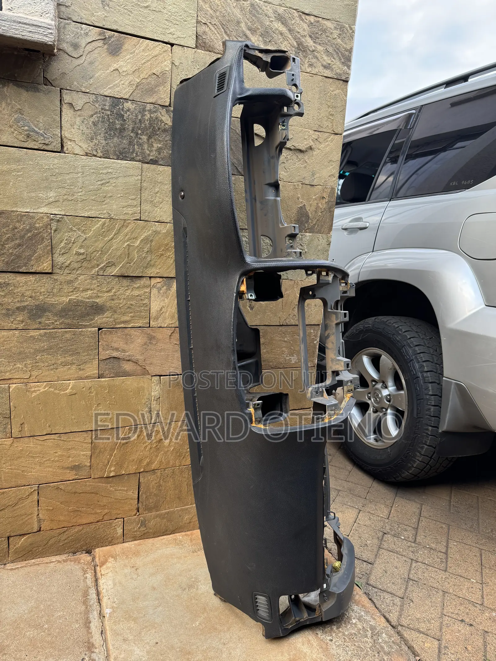 Toyota Prado J 120 Upholstered Dashboard With Passenger Airbag, Vents