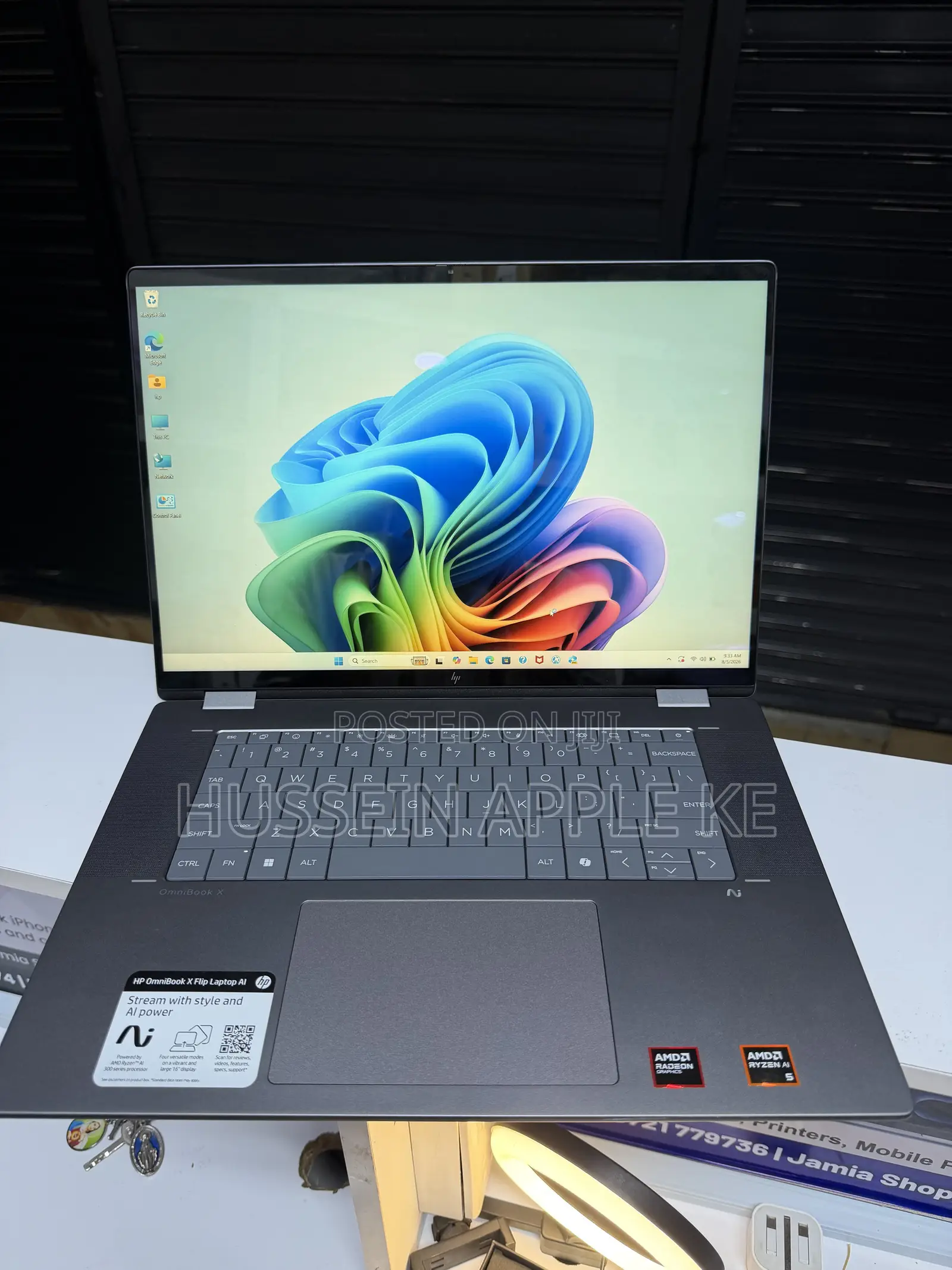 Laptop HP OmniBook X Flip 16" 16GB AMD Ryzen SSD 512GB