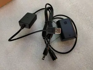 USB Sony NP-FZ100 Dummy Battery With 5V 2A Power Cable