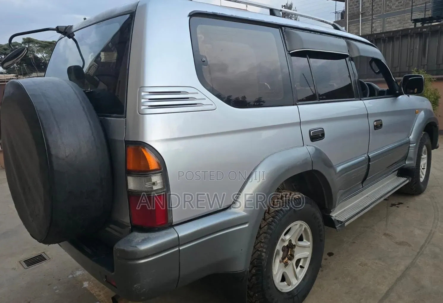 Toyota Land Cruiser Prado 3.0 D 1995 Gray