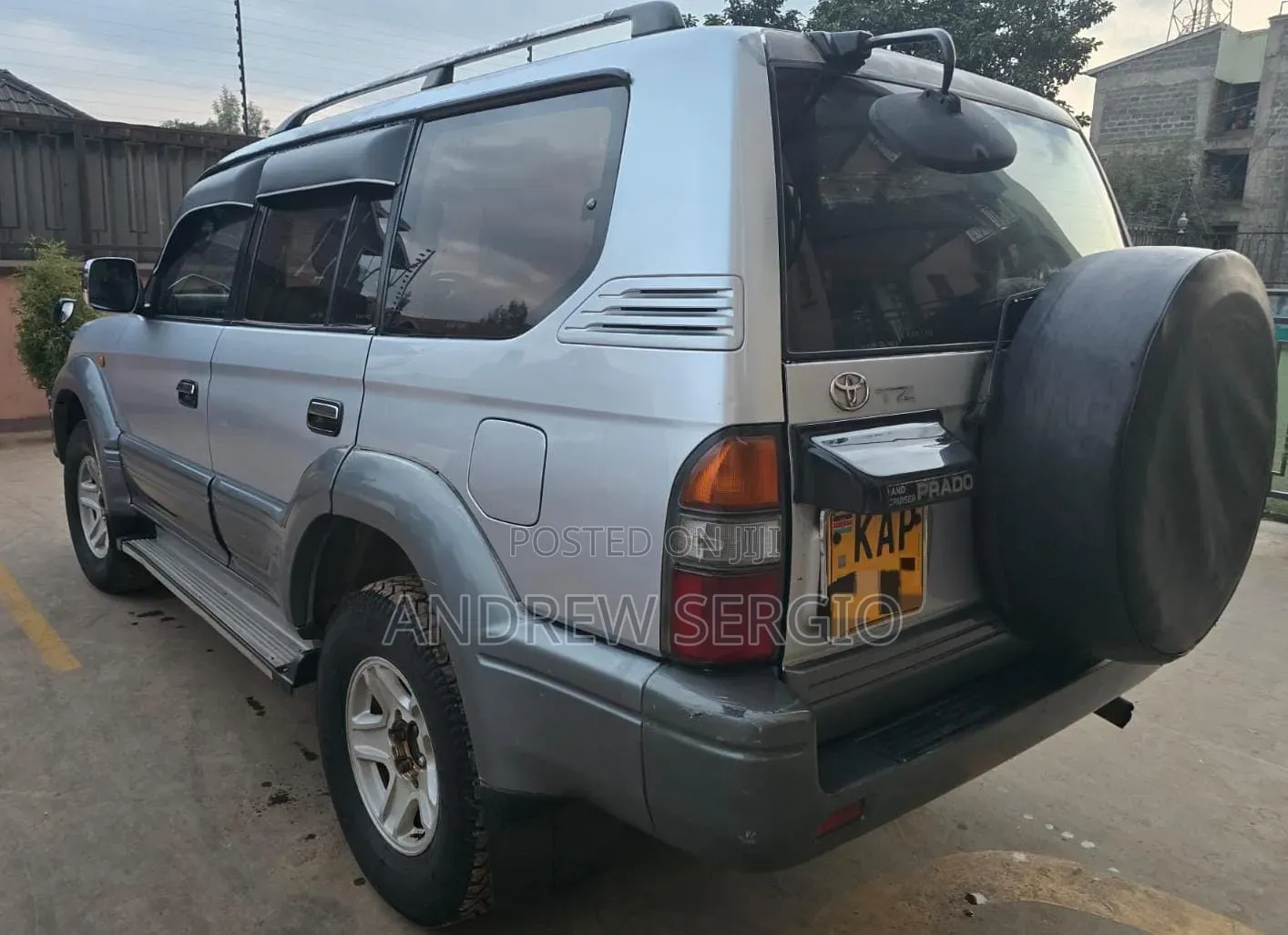 Toyota Land Cruiser Prado 3.0 D 1995 Gray