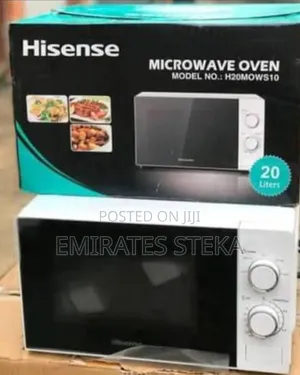 Hisense 20L Countertop Manual Microwave Oven - White