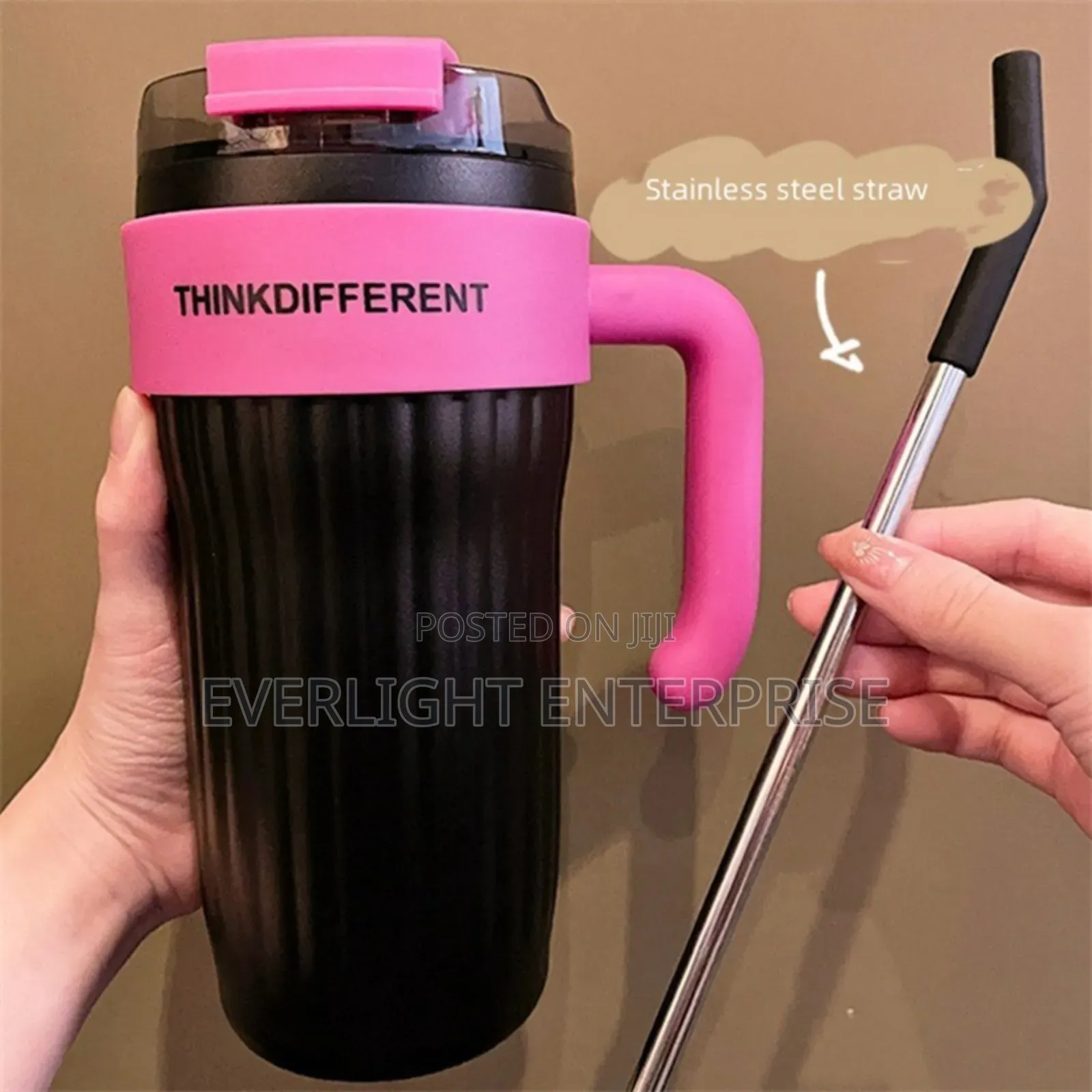 Stainless Steel Unbreakable 1080ml Think Different Thermocup