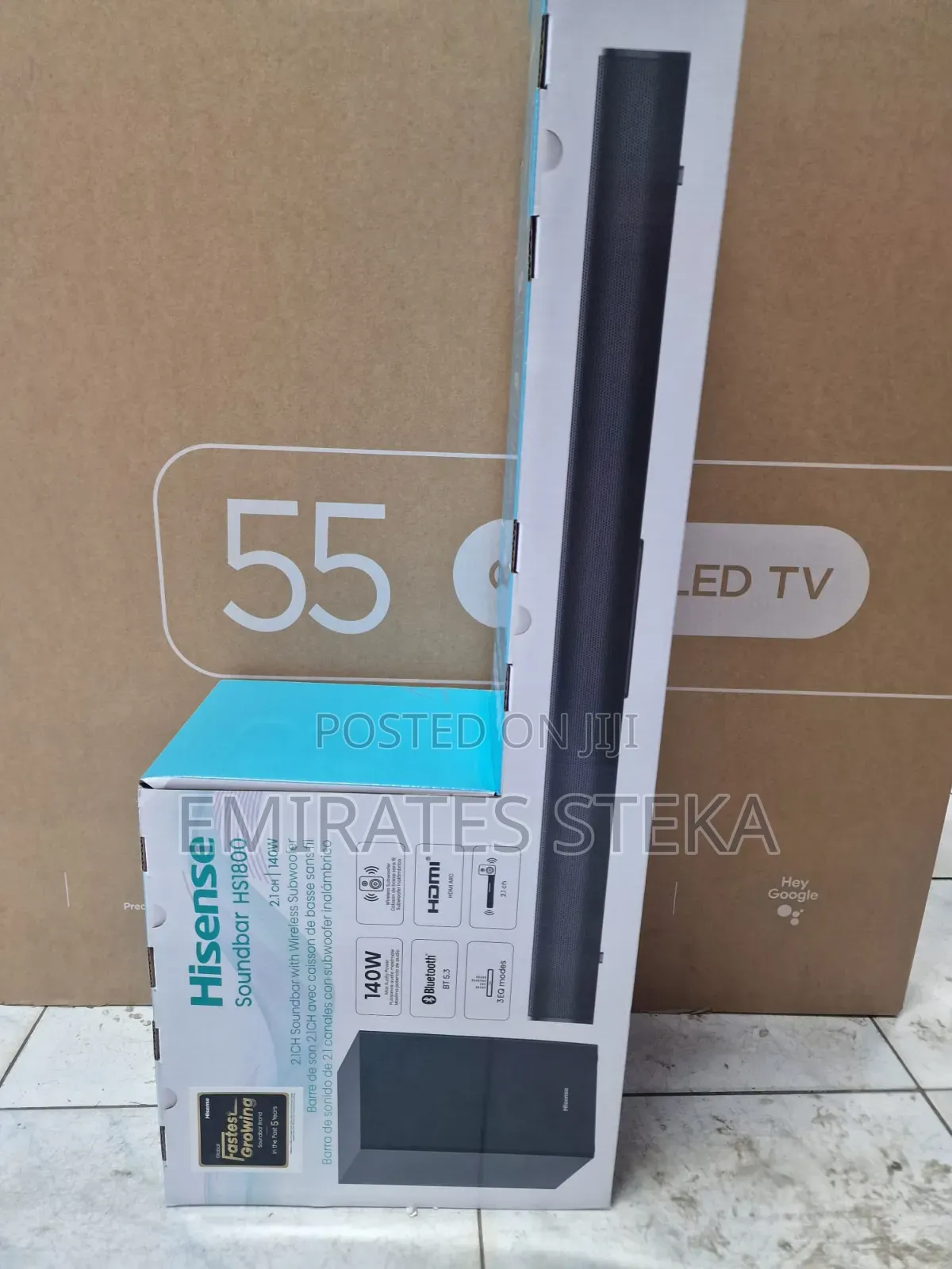 Hisense Hs1800 140watts Soundbar
