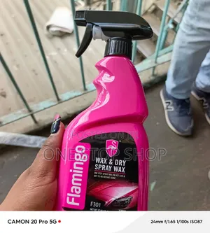 Wax Dry Spray Wax Instant Car Body Shine