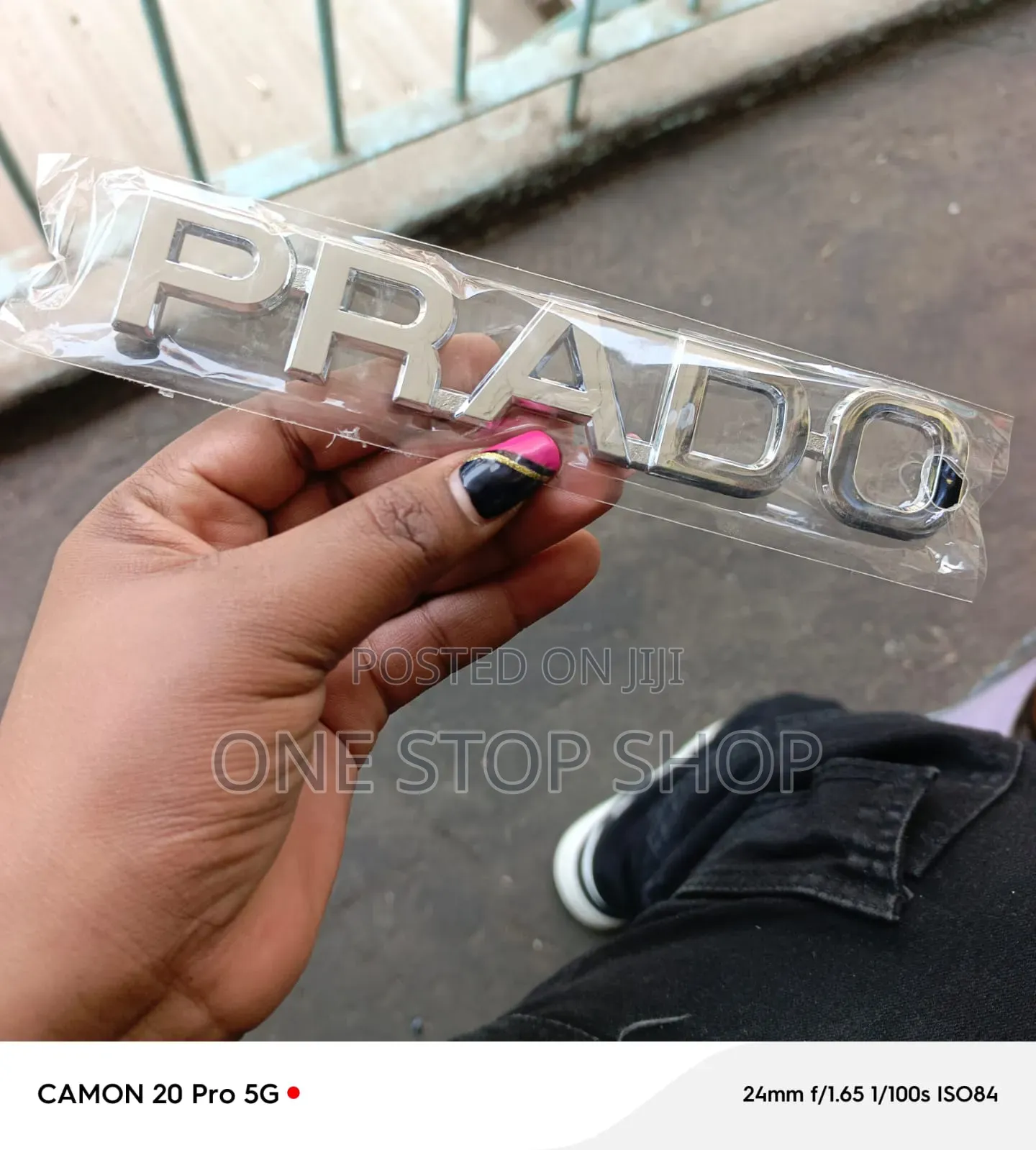Prado Rear Tailgate Lettering Emblem Bsdge