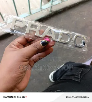 Prado Rear Tailgate Lettering Emblem Bsdge