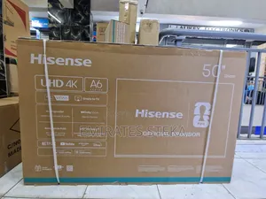Hisense 50" Inch, 50a6 Ultra Hd Smart TV,a6 Series Vidaa Os,