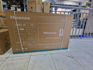 Hisense 50" A6 Ultra Smart LED TV – VIDAA OS, Dolby Audio,Bluetooth