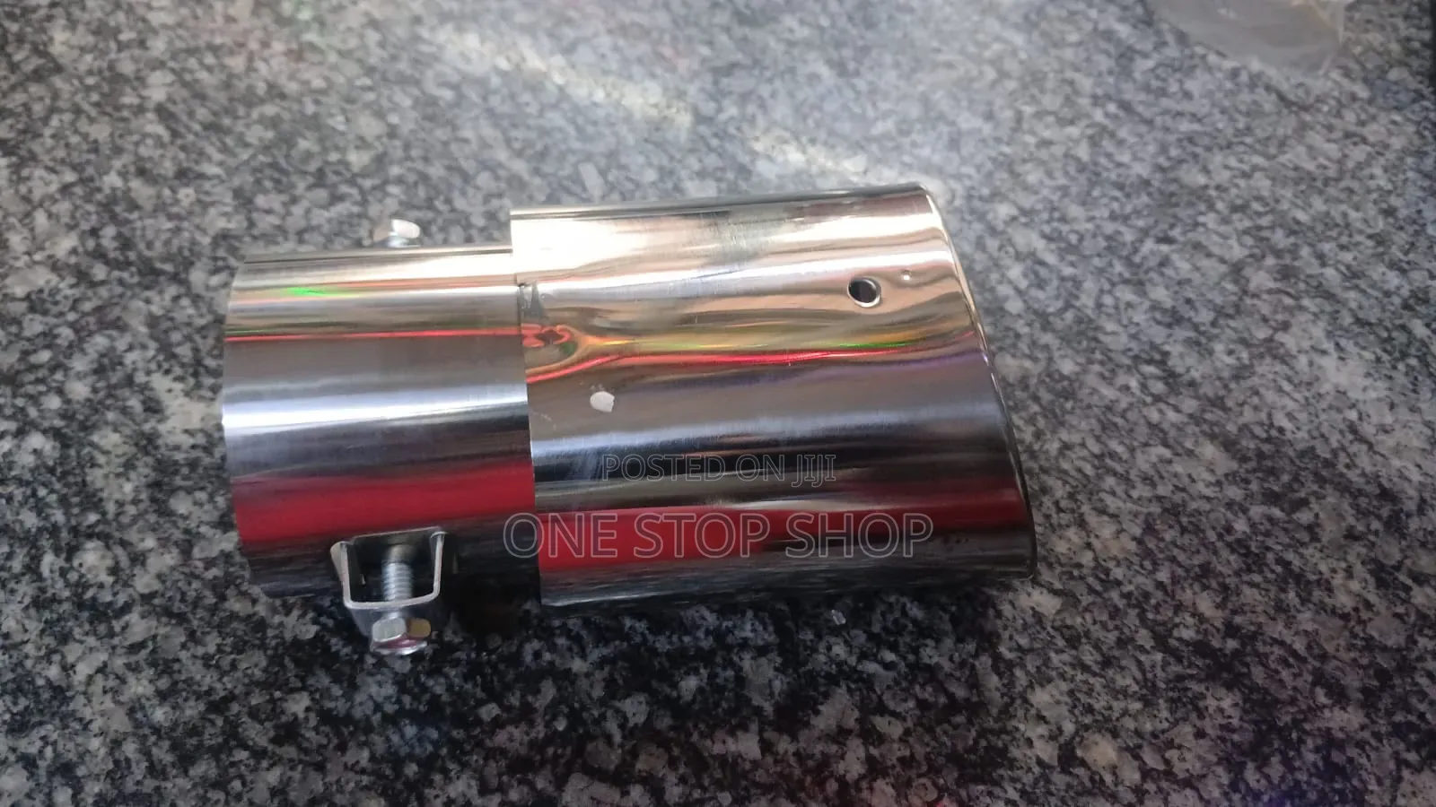 Universal Chrome Plated Stainless Steel Car Exhaust Tail Muffler Tip