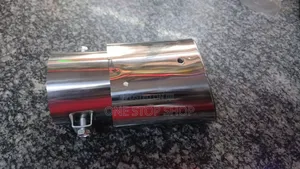 Universal Chrome Plated Stainless Steel Car Exhaust Tail Muffler Tip