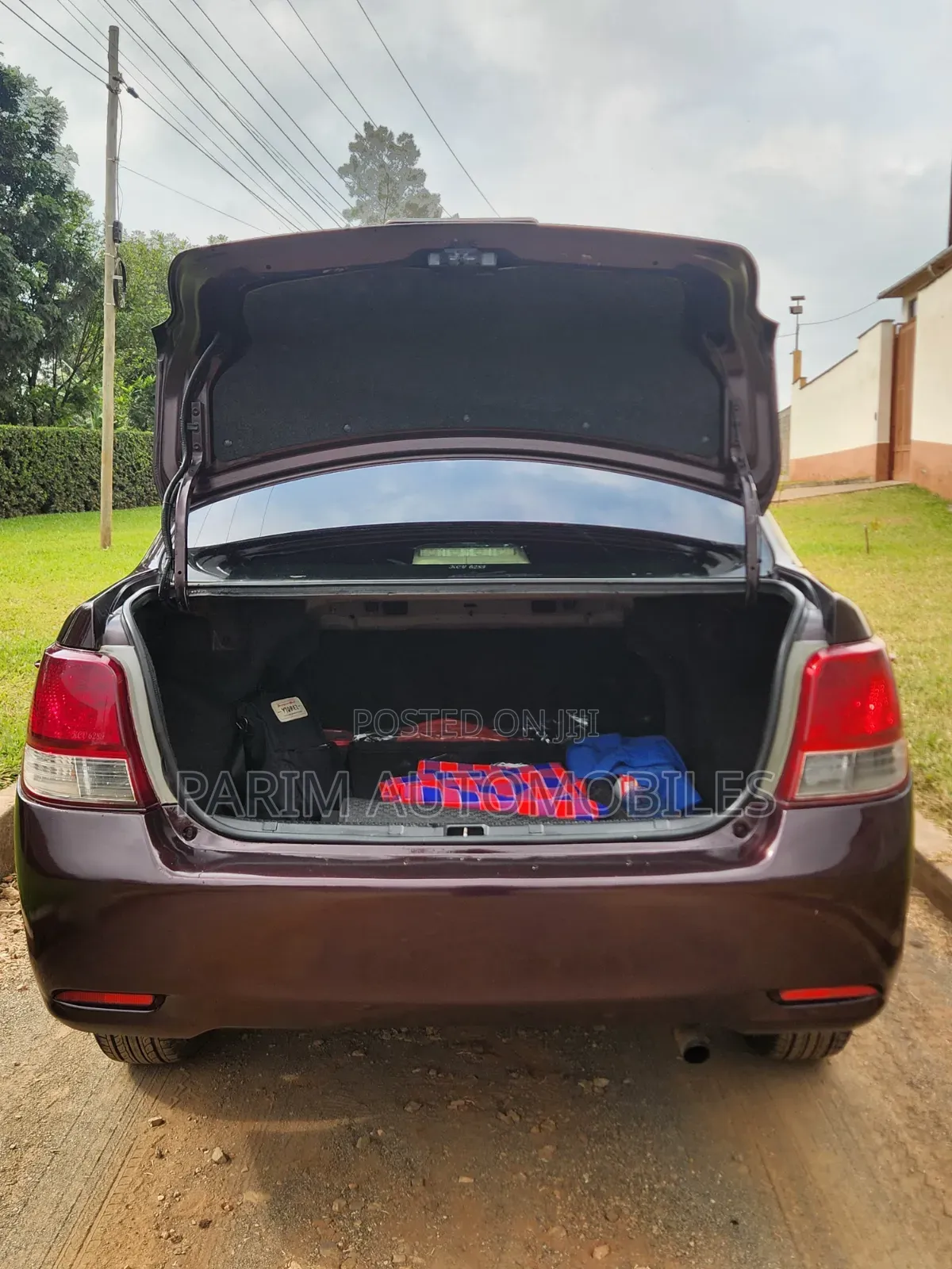 Toyota Axio 2012 Maroon