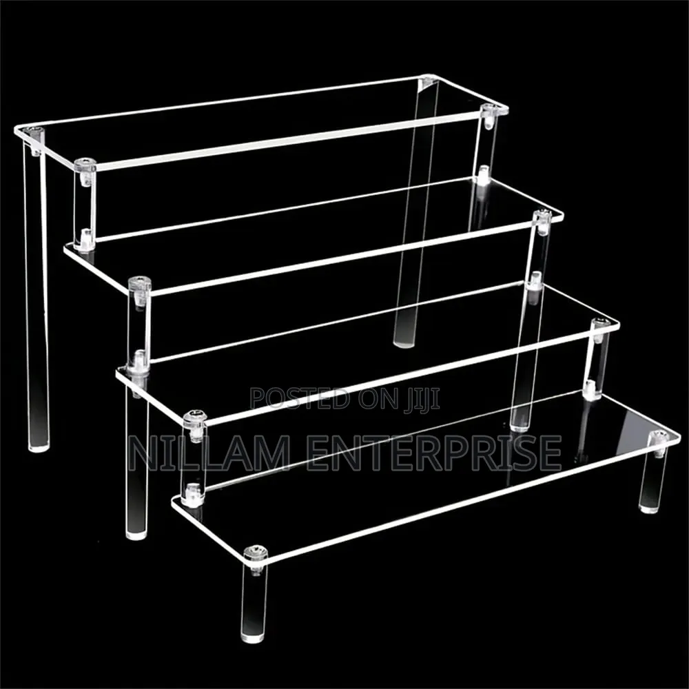 Clear 5-Tier Acrylic Perfume Display Stand*