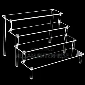 Clear 5-Tier Acrylic Perfume Display Stand*