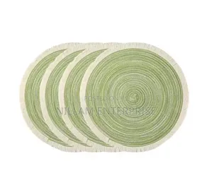 Woven Round Braided Environmentally Friendly Table Placemats