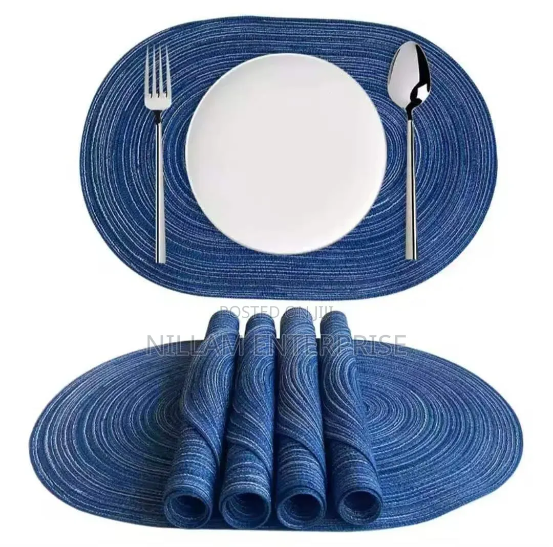 Eco-Friendly Oval Table Placemats