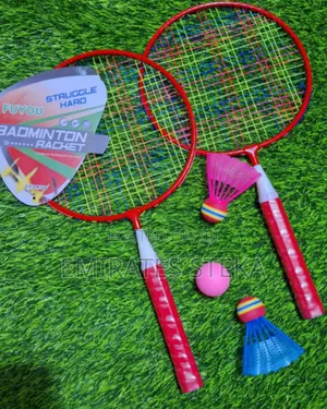 Kids Badminton Rackets Set, Badminton Rackets With Shuttercorks