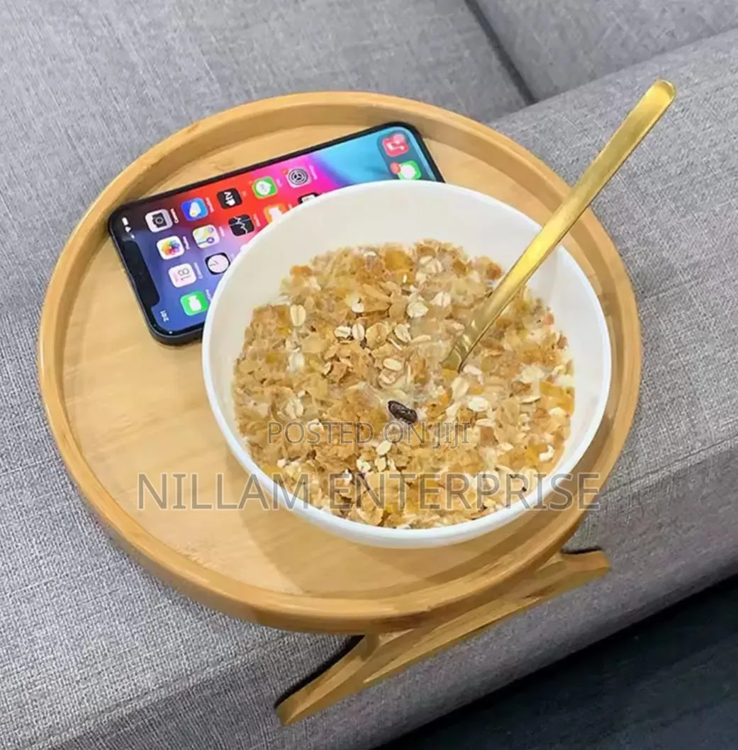Bamboo Multifunctional Portable Tray.