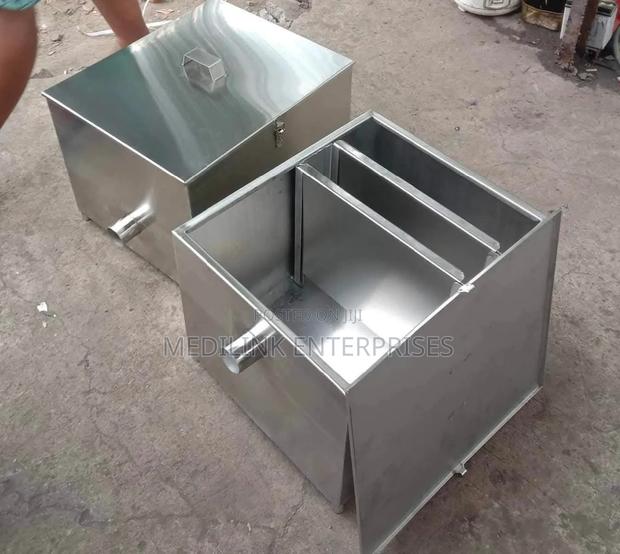 Modern Drainer Commercial Stainless Greasers - main view