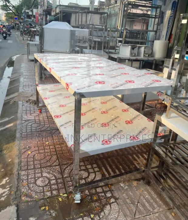 Modern 304 Stainless Steel 3*6 Package/Storage Table