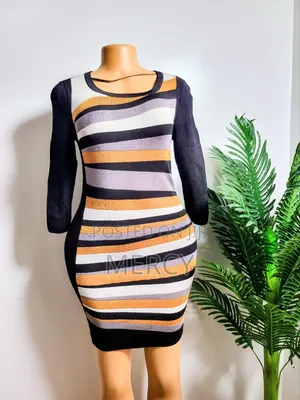 Striped Bodycorn Dress