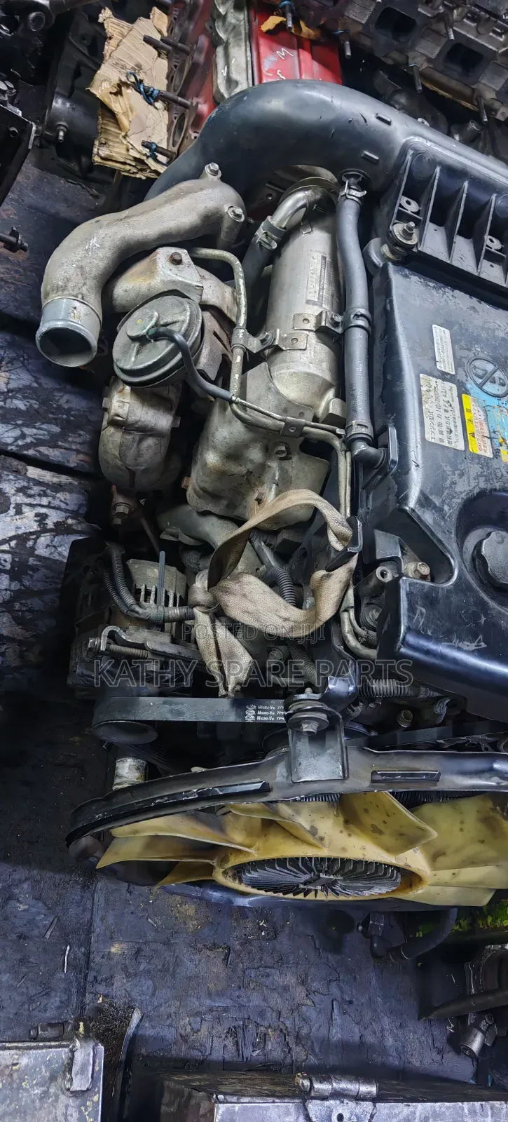 Isuzu 4jj1 Engine Single Turbo